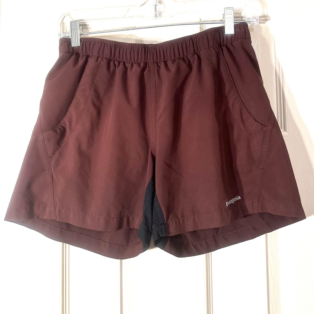 ❗️Patagonia Chocolate Brown Athletic Workout Shorts Size XS